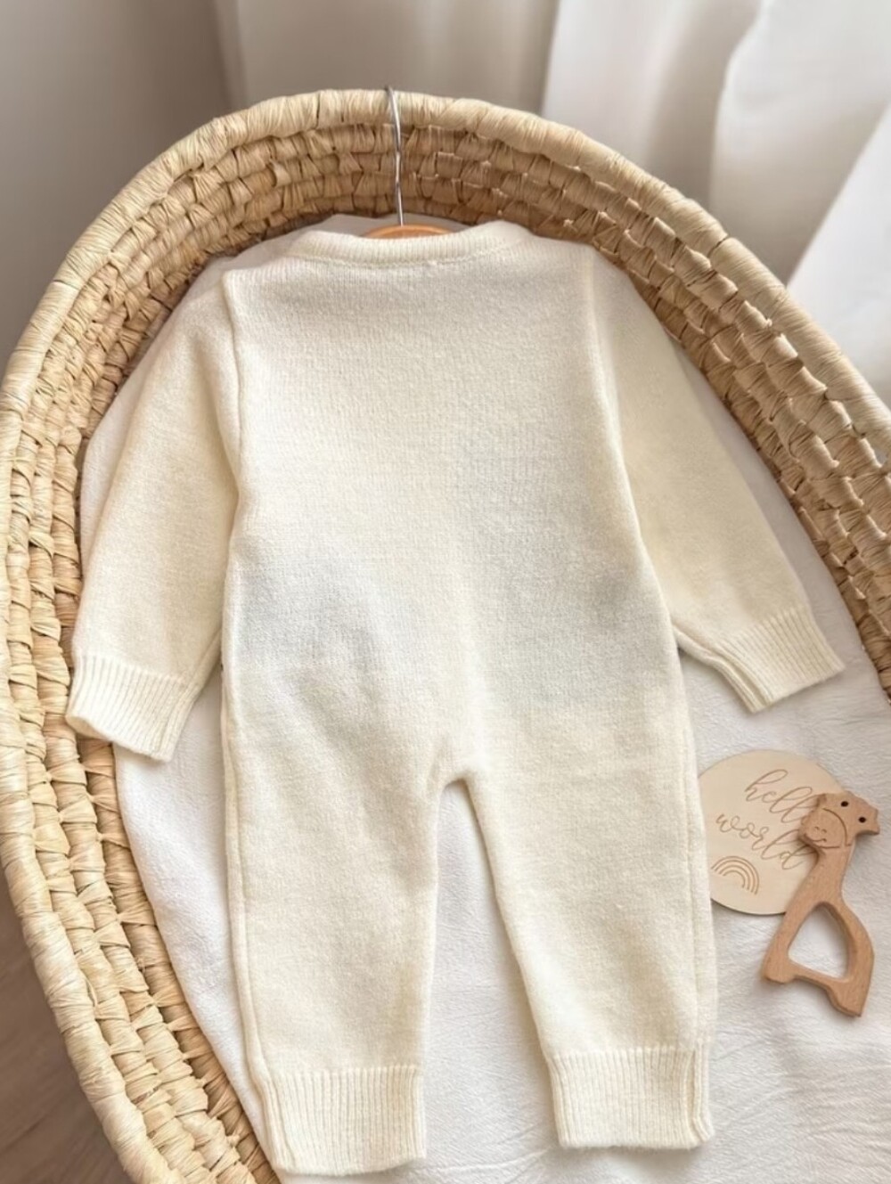 Boutique Zoo Animals Knit Sweater Romper Unisex - Picture 2 of 3